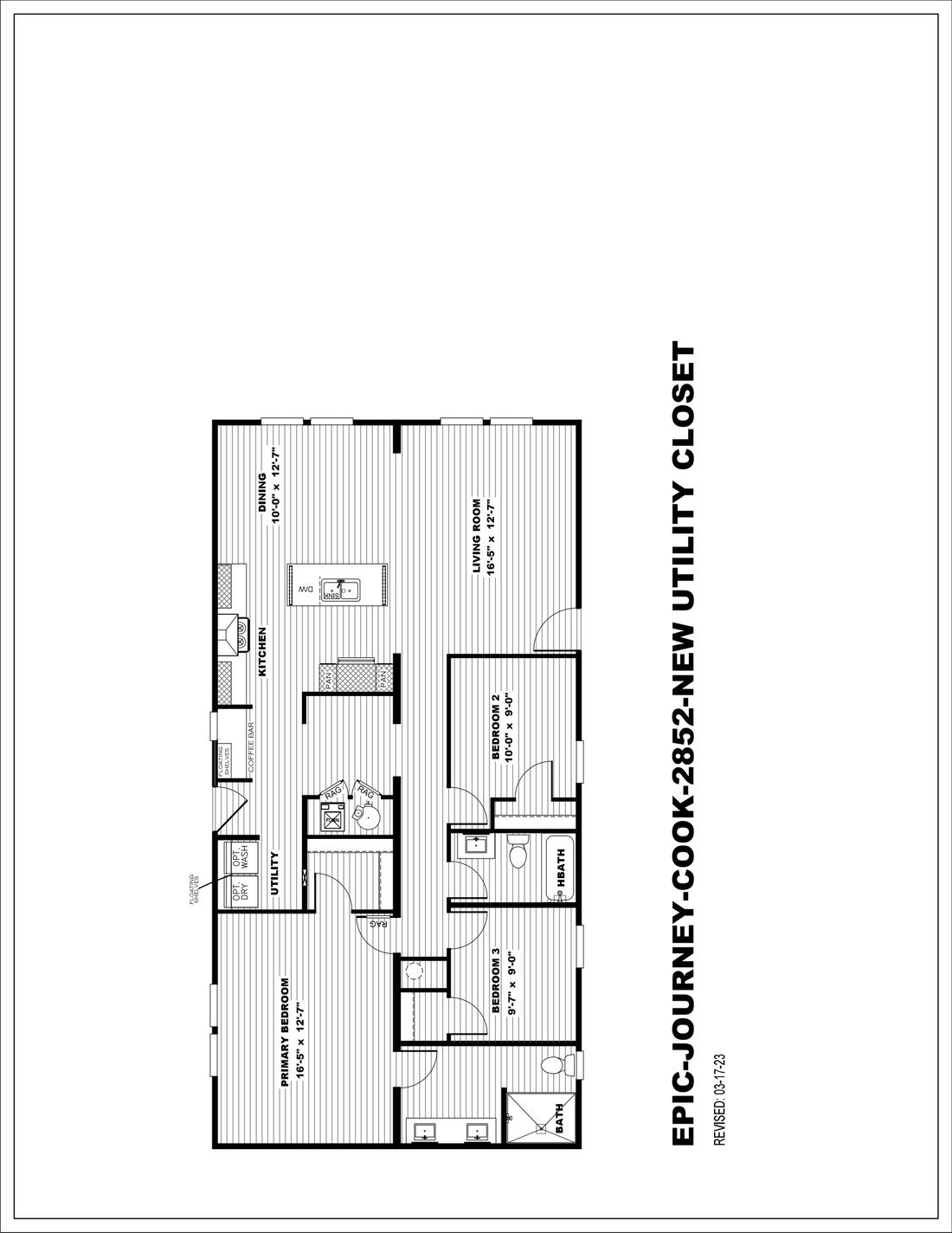 The COOK 5228-1152 Floor Plan
